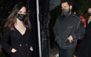 Không còn bí mật,  Angelina Jolie bị "tóm gọn" công khai sóng đôi hẹn hò với The Weeknd kém 15 tuổi