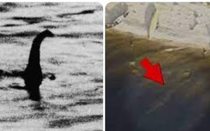 Tranh cãi về quái vật hồ Loch Ness trong hình ảnh lạ chụp từ trên cao