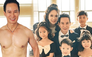Lý Hải gây bất ngờ ở ngưỡng 53: Body chuẩn, đông con, hạnh phúc giàu có nhất nhì Vbiz