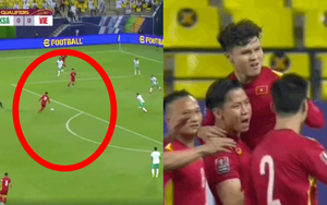 Người châu Á "ngả mũ" trước pha làm bàn đỉnh cao của Quang Hải ngay từ phút thứ 3 của trận đấu