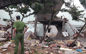 Hiện trường vụ nổ như bom ở Quảng Nam khiến căn nhà 2 tầng bị hất tung, thi thể nạn nhân không còn nguyên vẹn