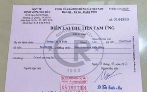 Làm giả biên lai bệnh viện Chợ Rẫy lừa thu tiền tạm ứng viện phí