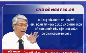 Tối nay, lãnh đạo TP HCM đối thoại trực tiếp với người dân về Chỉ thị "mở cửa" từ ngày 1-10