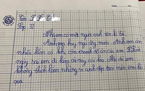 Học sinh lớp 3 làm Văn tả anh trai, sau màn "bóc phốt" là câu chốt đi vào lòng người!