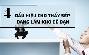 4 dấu hiệu cho thấy cấp trên đang "không vừa mắt" với bạn: Sớm liệu đường lui càng sớm càng tốt