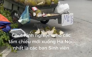 Ghi thêm đúng 1 chữ vào tấm biển bán mít, chủ hàng khiến bao người "sập bẫy": Các "tấm chiếu mới" thế nào cũng có người từng bị