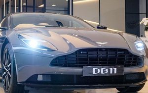 Chi tiết Aston Martin DB11 China Grey giá 17,4 tỷ đồng vừa về Việt Nam: Riêng màu sơn đã có giá hơn 1 tỷ đồng