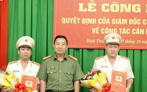 Công an tỉnh Bình Thuận bổ nhiệm nhiều cán bộ chủ chốt