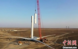 Turbine gió công suất lớn nhất ở Trung Quốc