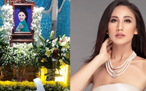 Lễ tang của người đẹp Hoa hậu Hoàn vũ Việt Nam Nguyễn Diana