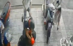 Thượng úy quân đội thi triển võ thuật, quật ngã tên trộm xe máy ở Nha Trang