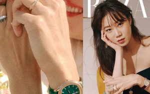 Gong Hyo Jin công khai ảnh cưới với chồng ca sĩ, tín vật cưới tiền tỷ thành tâm điểm