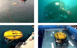 Thử nghiệm thành công robot ngầm tự hành cứu hộ và quan trắc môi trường