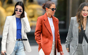 Mặc blazer trẻ trung như sao Hollywood