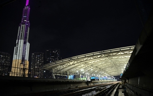 Ngắm kiến trúc độc đáo của nhà ga metro Tân Cảng
