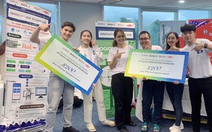 Nhóm sinh viên thử nghiệm hệ thống logistics thu gom rác hữu cơ