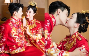 Mỹ nhân "Thiên long bát bộ" đeo vàng nặng trĩu trong lễ cưới