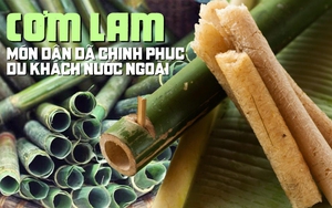 Cơm lam Việt Nam, món ăn dân dã khiến nhiều du khách nước ngoài thích thú