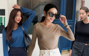 11 cách mặc áo thun mỏng sành điệu từ đi làm đến đi chơi