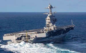 Uy lực siêu tàu sân bay Gerald R. Ford lần đầu được Mỹ đưa vào thực thi nhiệm vụ