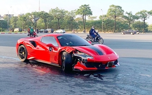 Siêu xe Ferrari biển ngoại giao gây tai nạn, xử lý như thế nào?
