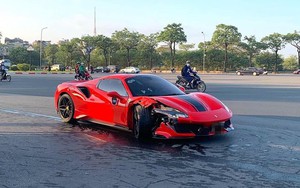 Công an xác minh chủ sở hữu siêu xe Ferrari 488 tông chết người ở Hà Nội