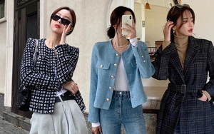 5 kiểu áo khoác thanh lịch cho nàng công sở