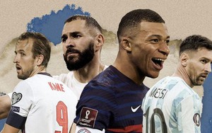 Top 10 ứng viên cho danh hiệu Chiếc giày vàng World Cup 2022