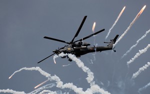 'Thợ săn đêm' Mi-28N Nga phá hủy cứ điểm và khí tài quân sự Ukraine