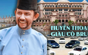 "Huyền thoại Brunei 76 tuổi" giàu cỡ nào mà sở hữu 600 chiếc Rolls Royce, có cả Boeing dát vàng, ở cung điện đẳng cấp nhất thế giới?