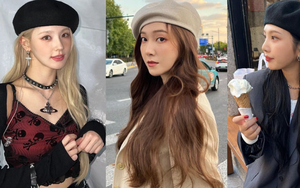 Kiểu mũ được sao Hàn ưa chuộng nhất mùa Thu