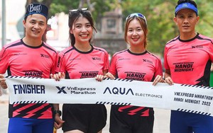 Hơn 10.000 VĐV tham dự giải chạy đêm VnExpress Marathon tại Hà Nội