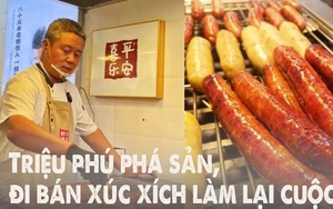 Triệu phú 53 tuổi phá sản, livestream đi bán xúc xích để trả nợ, mỗi ngày chốt nghìn đơn hàng: Ai cũng sinh ra tay trắng, cớ sao lại sợ phải bắt đầu lại từ số 0