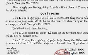 CDC Kon Tum "chơi đẹp", hỗ trợ tiền cho nam viên chức nhân ngày Quốc tế Nam giới