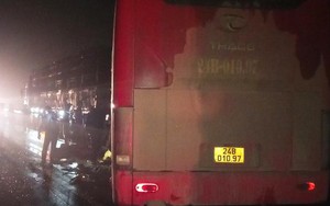 Tài xế và phụ xe khách tử vong trên cao tốc Nội Bài - Lào Cai