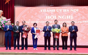 Ban Thường vụ Thành ủy Hà Nội điều động, luân chuyển 3 cán bộ chủ chốt