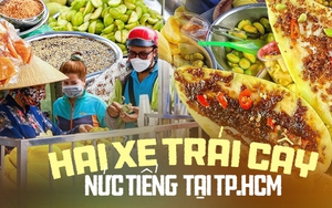 Hai xe trái cây đông khách nhất nhì TP.HCM: Đều có món “tuyệt chiêu” khiến bao thực khách mê mẩn