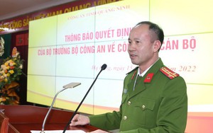 Phó Giám đốc Công an Quảng Ninh làm Cục phó Cục Cảnh sát điều tra tội phạm về tham nhũng, kinh tế, buôn lậu