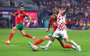 Trực tiếp bóng đá Croatia 2-1 Maroc: Hakim Ziyech nỗ lực