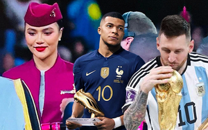 Nữ tiếp viên hàng không người Việt xuất hiện tại lễ trao giải World Cup tiết lộ: Mbappé khiêm tốn, Messi như toả hào quang