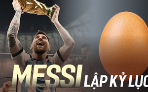Messi đánh bại Quả trứng, chính thức sở hữu bức ảnh có nhiều like nhất lịch sử Instagram