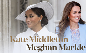 Cùng phá cách trong việc dạy con, tại sao Công nương Kate được khen hết lời, còn Meghan lại bị "ghét cay ghét đắng"?