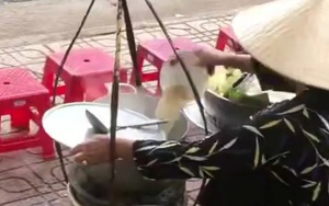 Người bán hàng rong đổ thức ăn thừa vào nồi nước lèo ở Nha Trang tiếp tục bị phạt