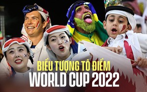 Chiếc mũ biểu tượng tô điểm khán đài mùa World Cup: Mang ý nghĩa đặc biệt, giúp phá vỡ định kiến bấy lâu về đất nước Trung Đông