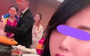 Cô gái đang ăn cỗ thì nhận ra không quen cô dâu chú rể, cách xử lý gây bất ngờ