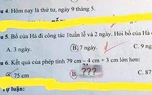 Bài Toán 78 > 75 của học sinh bị gạch sai, cô giáo đưa ra đáp án làm dân tình hết hiểu nổi