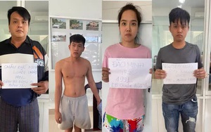 CSGT Khánh Hòa bắt giữ 4 nghi phạm giết người đang tháo chạy