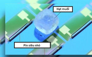 Phát minh pin nhỏ nhất thế giới, chỉ bằng một hạt bụi