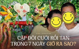 Cuộc hôn nhân ngắn nhất Vbiz: Cưới rồi ly dị sau 7 ngày, đàng gái nghi vấn tan vỡ lần 2 còn người kia giờ ra sao?