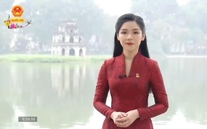 Nàng hot girl trường báo là MC thời tiết: Khó nhất là học “chỉ tay” trên sóng truyền hình